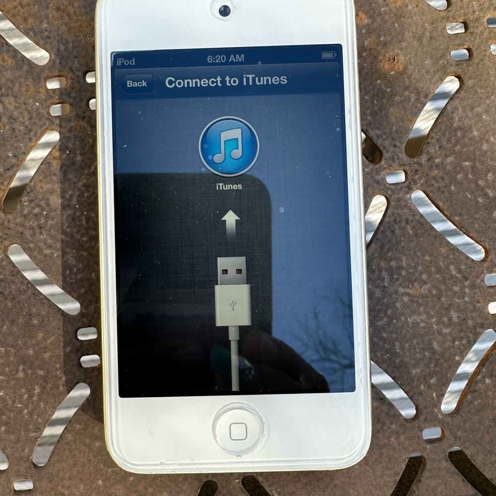 White iPod Touch